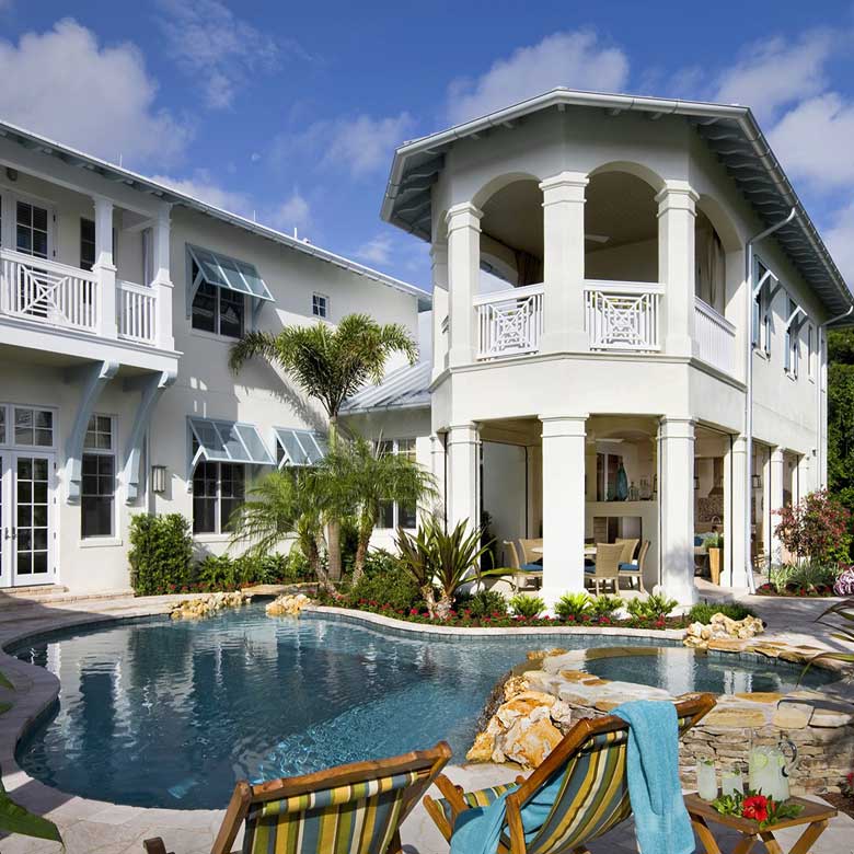 portfolio of custom built pools